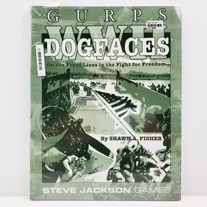 GURPS WWII Dogfaces Fisher Steve Jackson Games RPG Book First Edition 2003